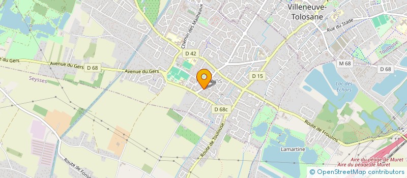 localisation de l'entreprise MADAME NATHALIE MIATTO  FROUZINS