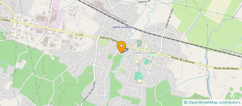 localisation de l'entreprise MADAME NATHALIE MICHAUD à SAINT-LOUBES
