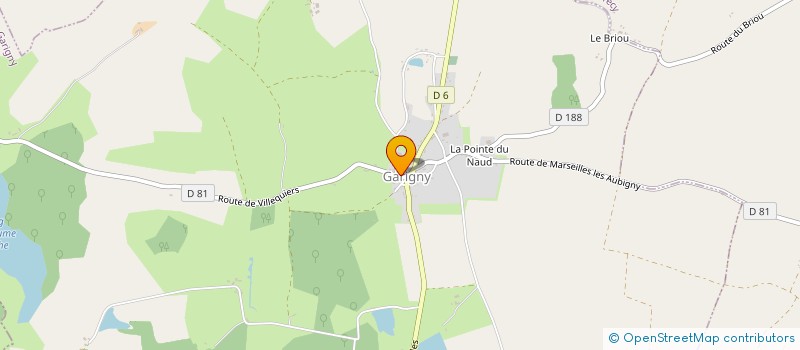 localisation de l'entreprise MADAME NATHALIE MICHAUD  GARIGNY