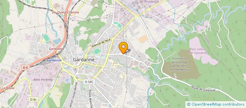localisation de l'entreprise MADAME NATHALIE MICHEL à GARDANNE
