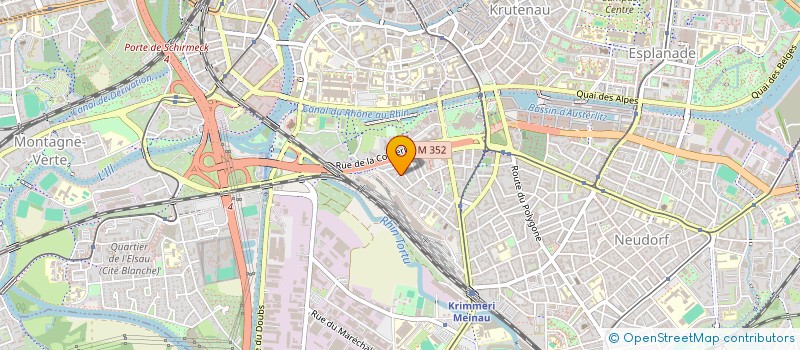 localisation de l'entreprise MADAME NATHALIE MICHEL à STRASBOURG