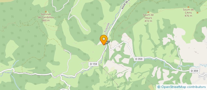 localisation de l'entreprise MADAME NATHALIE MICHEL  ESQUIULE