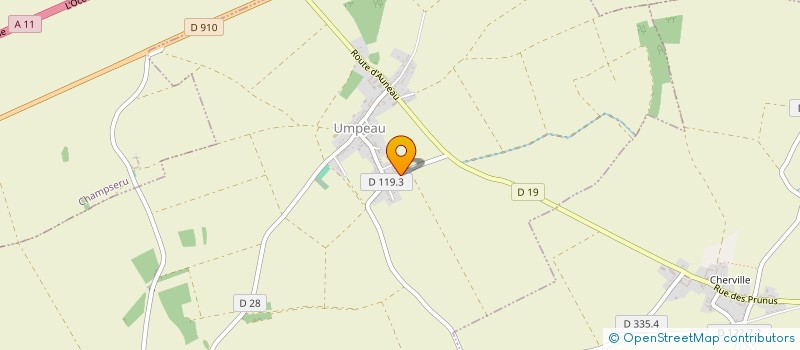 localisation de l'entreprise MADAME NATHALIE MICHELON à UMPEAU