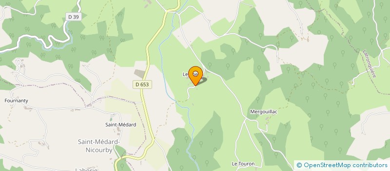 localisation de l'entreprise MADAME NATHALIE MIGNONNET  GORSES