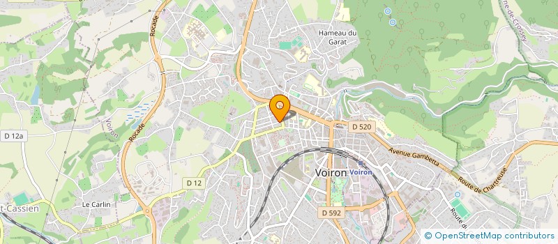 localisation de l'entreprise MADAME NATHALIE MIKALEF à VOIRON