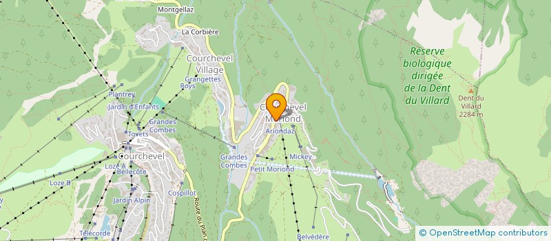 localisation de l'entreprise MADAME NATHALIE MIKLER à COURCHEVEL