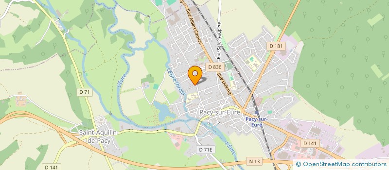 localisation de l'entreprise MADAME NATHALIE MINIE  PACY-SUR-EURE