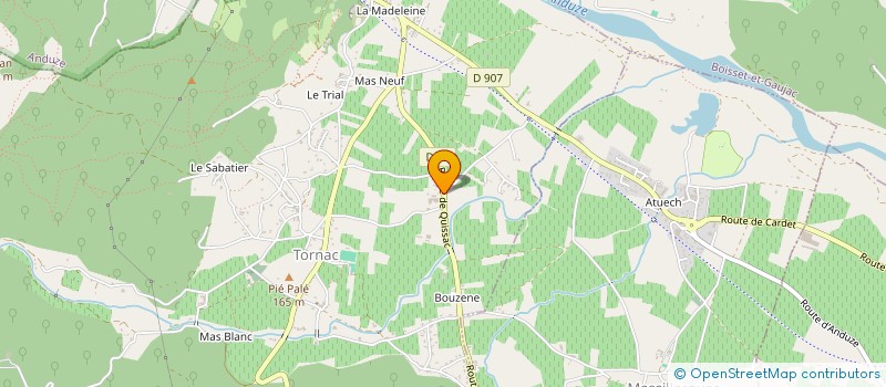 localisation de l'entreprise MADAME NATHALIE MIRA  ANDUZE