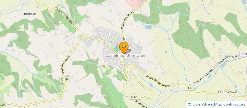 localisation de l'entreprise MADAME NATHALIE MOGENTALE à CASTELNAU-MONTRATIER