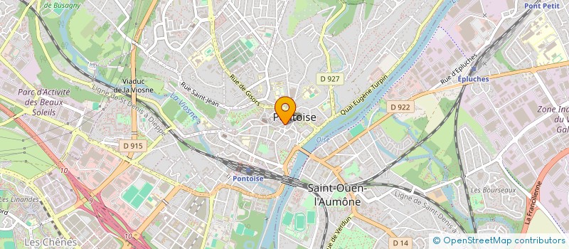 localisation de l'entreprise MADAME NATHALIE MOKHTARI à PONTOISE