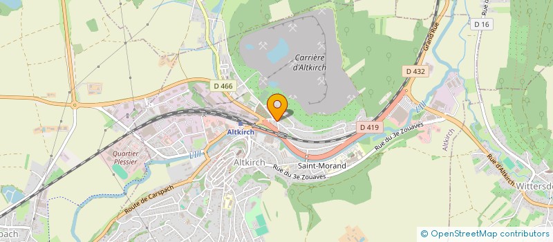 localisation de l'entreprise MADAME NATHALIE MOLINARI  ALTKIRCH