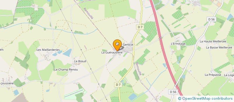 localisation de l'entreprise MADAME NATHALIE MOLLE  LA PLANCHE