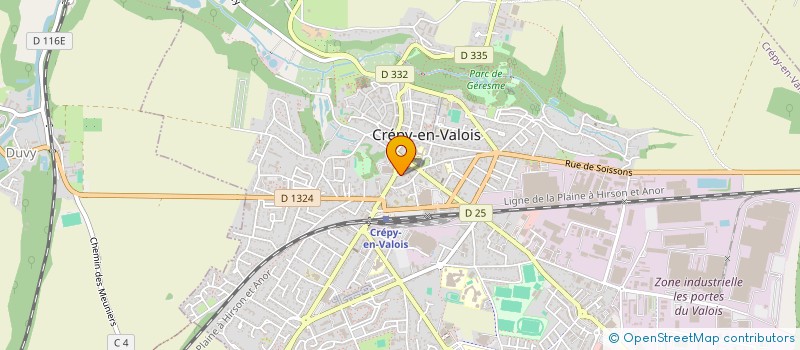 localisation de l'entreprise MADAME NATHALIE MOLLET à CREPY-EN-VALOIS