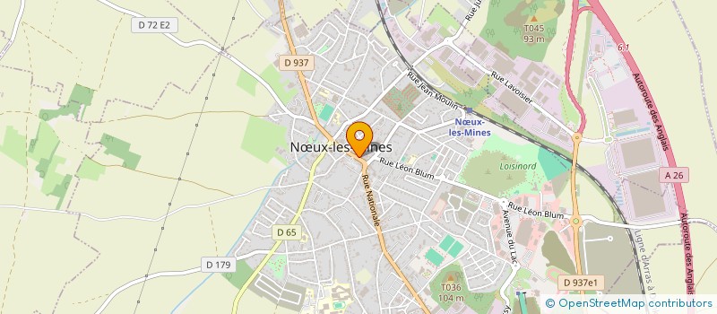 localisation de l'entreprise MADAME NATHALIE MOLMY  NUX-LES-MINES