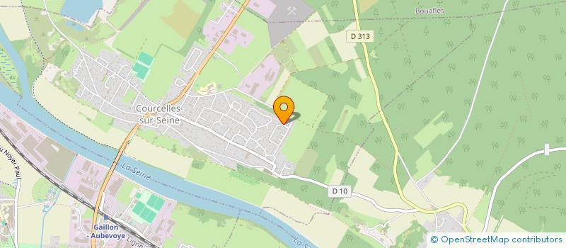 localisation de l'entreprise MADAME NATHALIE MORAINVILLE à COURCELLES-SUR-SEINE