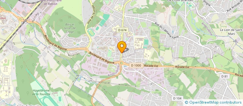 localisation de l'entreprise MADAME NATHALIE MORATILLE à ANGOULEME