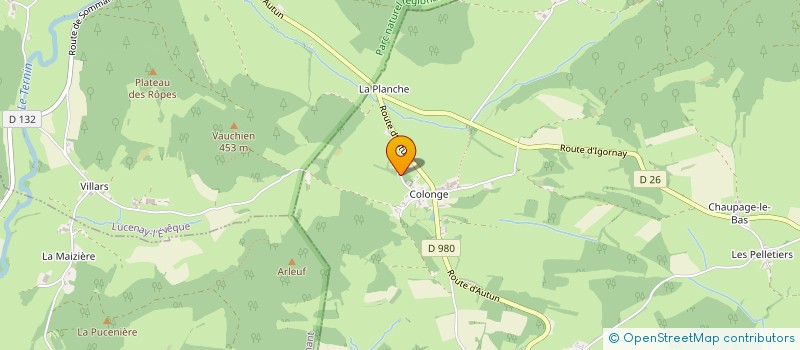 localisation de l'entreprise MADAME NATHALIE MOREAU  RECLESNE