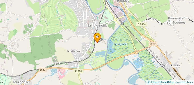 localisation de l'entreprise MADAME NATHALIE MOREL  SAINT-ARNOULT