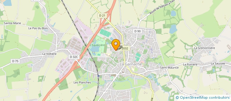 localisation de l'entreprise MADAME NATHALIE MORENO  LA GARNACHE