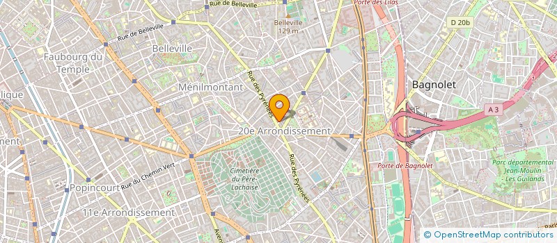 localisation de l'entreprise MADAME NATHALIE MORHANGE  PARIS