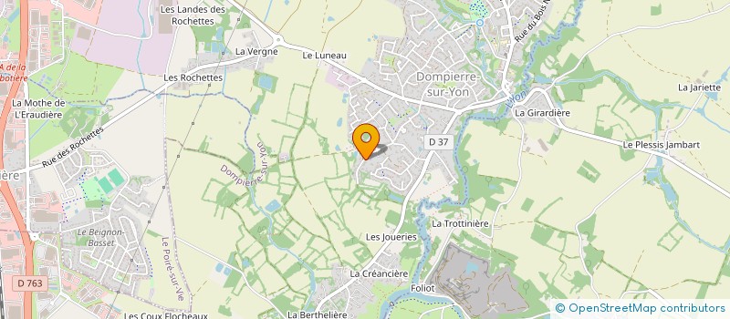 localisation de l'entreprise MADAME NATHALIE MORICEAU à DOMPIERRE-SUR-YON