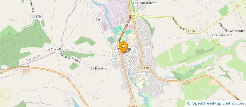 localisation de l'entreprise MADAME NATHALIE MORIN à VIMOUTIERS