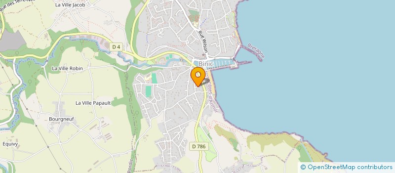 localisation de l'entreprise MADAME NATHALIE MORNAI  TREVENEUC