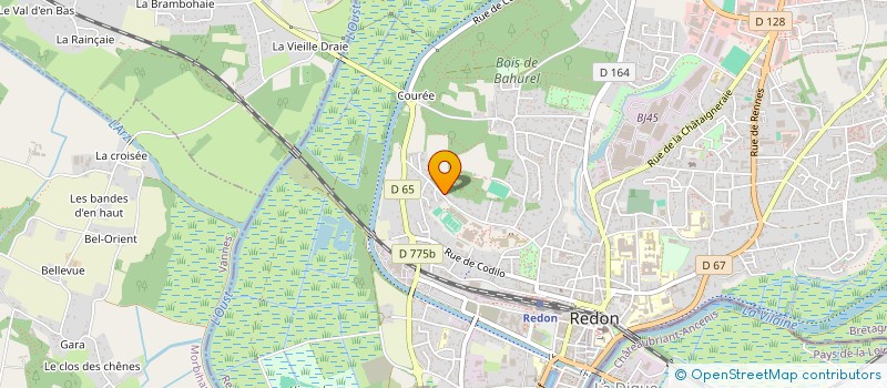 localisation de l'entreprise MADAME NATHALIE MOTTAIS  REDON