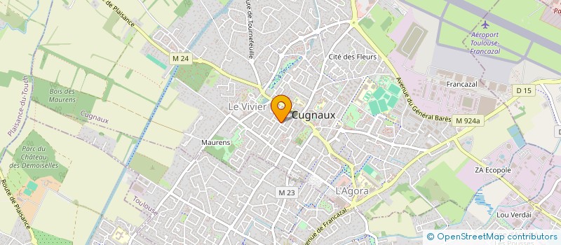 localisation de l'entreprise MADAME NATHALIE MOUGENOT à CUGNAUX