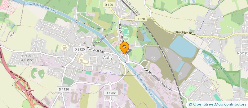 localisation de l'entreprise MADAME NATHALIE MOURIZAT  AUBY