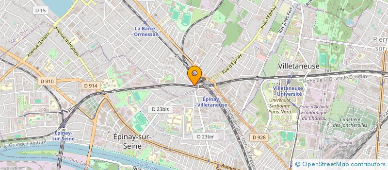 localisation de l'entreprise MADAME NATHALIE MOUSSEUX  DEUIL-LA-BARRE