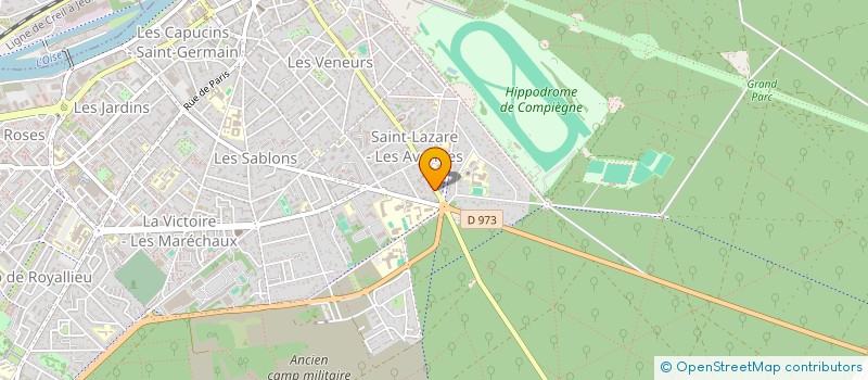 localisation de l'entreprise MADAME NATHALIE MOUZER  COMPIEGNE