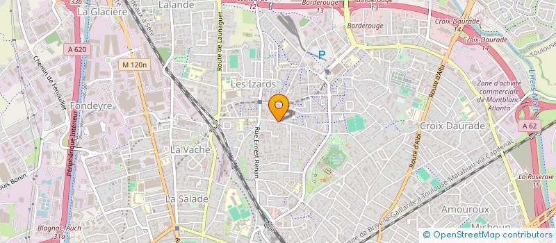 localisation de l'entreprise MADAME NATHALIE MULLER à TOULOUSE