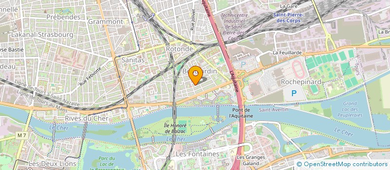 localisation de l'entreprise MADAME NATHALIE MUNIER  TOURS