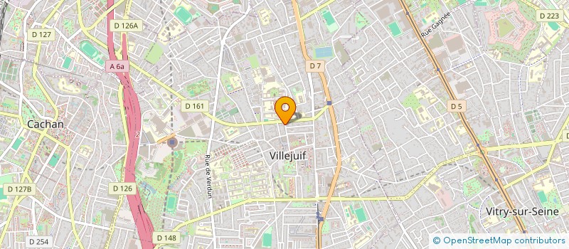 localisation de l'entreprise MADAME NATHALIE MUNTANER à VILLEJUIF
