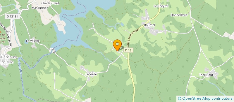 localisation de l'entreprise MADAME NATHALIE MURAT  GROS-CHASTANG