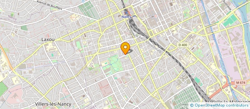 localisation de l'entreprise MADAME NATHALIE MURAT  NANCY