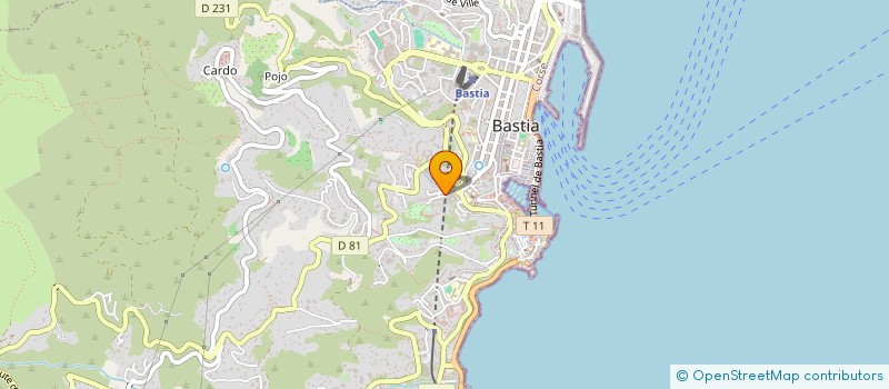 localisation de l'entreprise MADAME NATHALIE MUSELLI à BASTIA