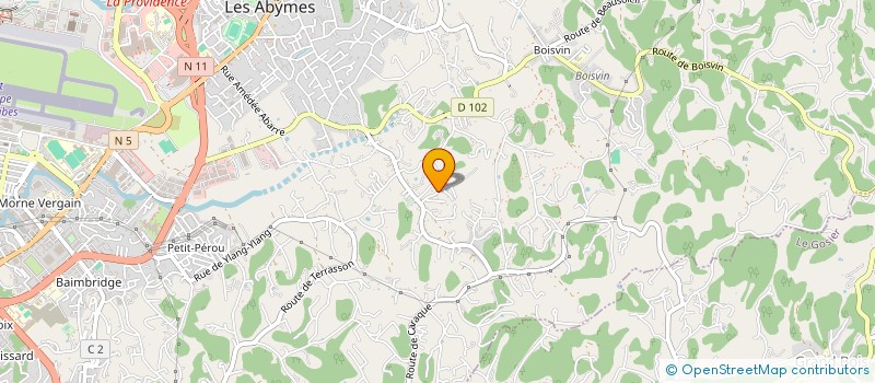 localisation de l'entreprise MADAME NATHALIE NAEJUS à LES ABYMES