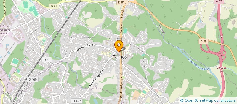 localisation de l'entreprise MADAME NATHALIE NAESSENS  TARNOS