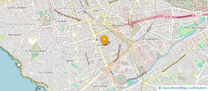 localisation de l'entreprise MADAME NATHALIE NAKACHE à MARSEILLE