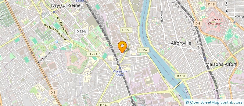 localisation de l'entreprise MADAME NATHALIE NATHALIE DE OLIVEIRA à VITRY-SUR-SEINE