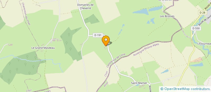 localisation de l'entreprise MADAME NATHALIE NAUDIN  CHARENTON-DU-CHER