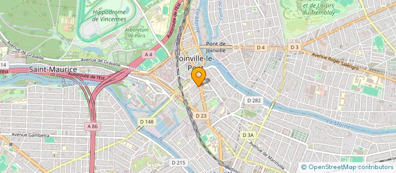 localisation de l'entreprise MADAME NATHALIE NAVARRE  JOINVILLE-LE-PONT