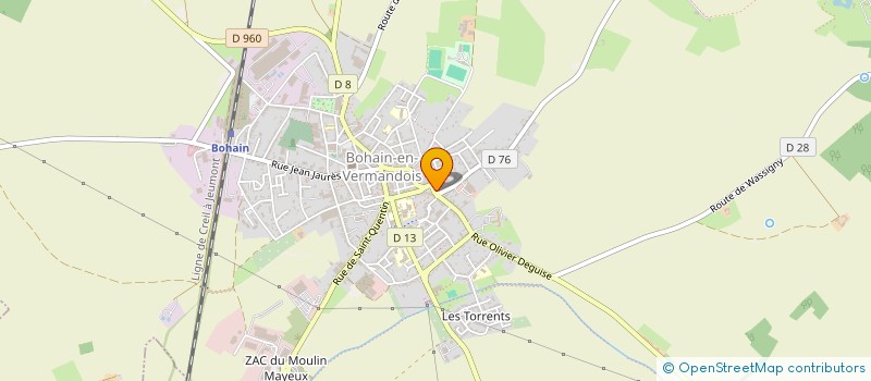 localisation de l'entreprise MADAME NATHALIE NEGRONI à BOHAIN-EN-VERMANDOIS