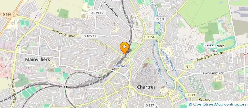 localisation de l'entreprise MADAME NATHALIE NELLER  CHARTRES