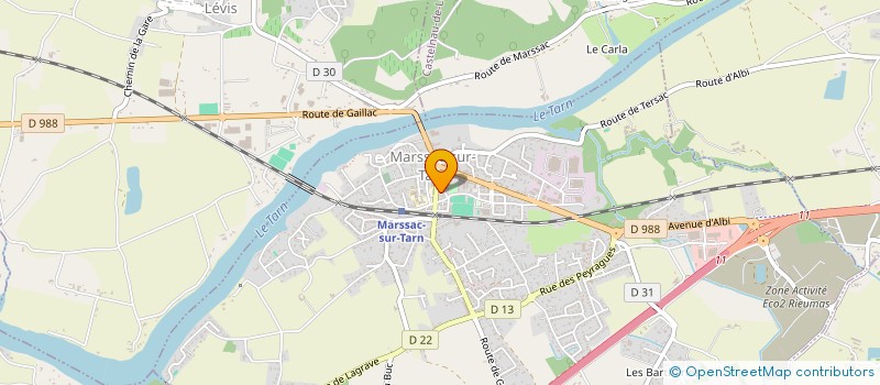 localisation de l'entreprise MADAME NATHALIE NERI  MARSSAC-SUR-TARN