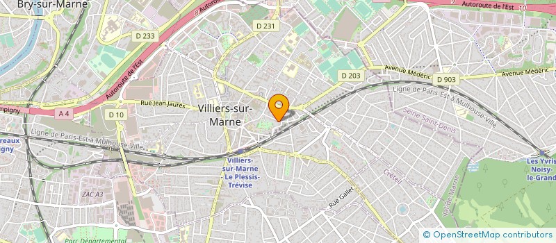 localisation de l'entreprise MADAME NATHALIE NICLAUSSE à VILLIERS-SUR-MARNE