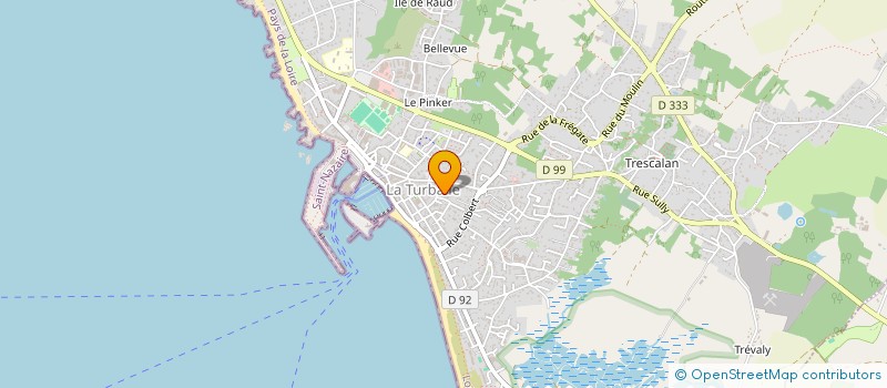 localisation de l'entreprise MADAME NATHALIE NICOL  LA TURBALLE