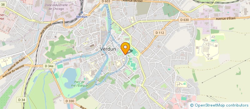localisation de l'entreprise MADAME NATHALIE NICOLAS à VERDUN